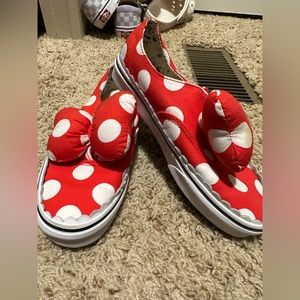 The rare Minnie Mouse shoes, super cute, worn once to Disney World